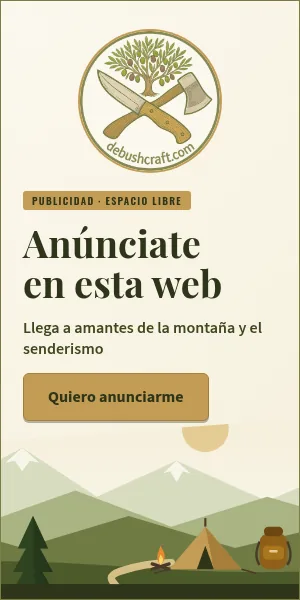 Maqueta del banner de 300×600 (vertical grande): «Anúnciate en esta web», con la etiqueta «Publicidad · espacio libre» y el botón «Quiero anunciarme»