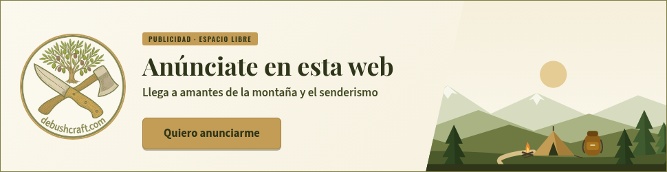 Publicidad: anuncia tu marca aquí en DeBushcraft